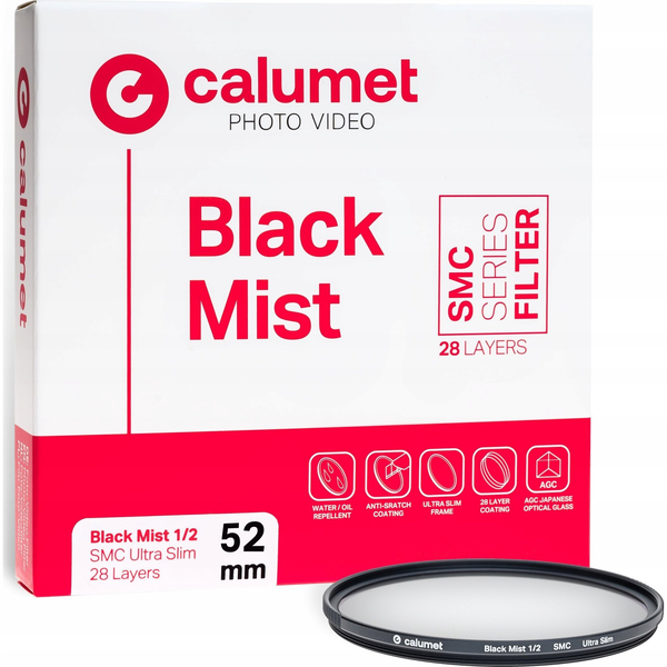 Filtr Calumet Calumet Filtr Black Mist 1/2 SMC 52 mm Ultra Slim 28 Layers