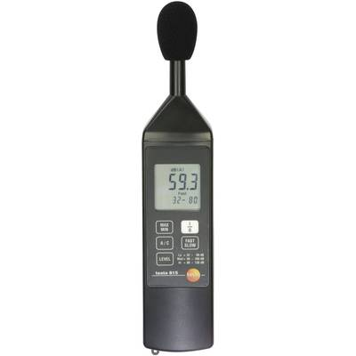 Decibel mérő, zajszintmérő 31.5 - 8 kHz, 32 - 130 dB A/C, Testo 815 (0563 8155)