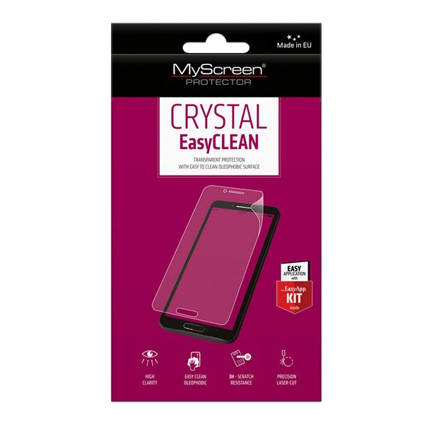 MYSCREEN CRYSTAL протекторно фолио за екран (3H, НЕ извито) ПРОЗРАЧНО [Alcatel 3 (2018) OT-5052] (M3875CCHO)