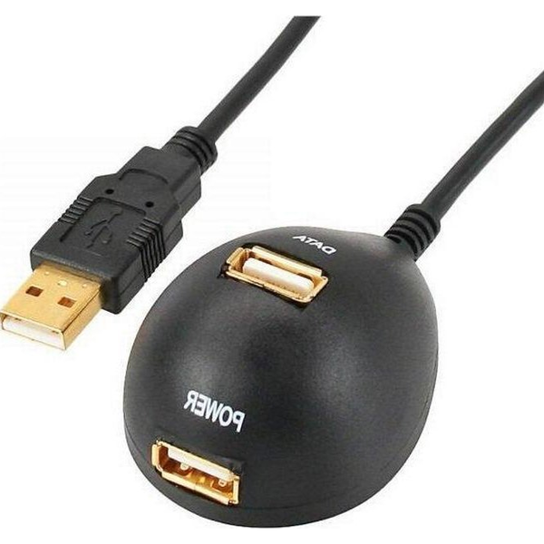 InLine 34652 cavo USB USB A 2 x USB A Nero