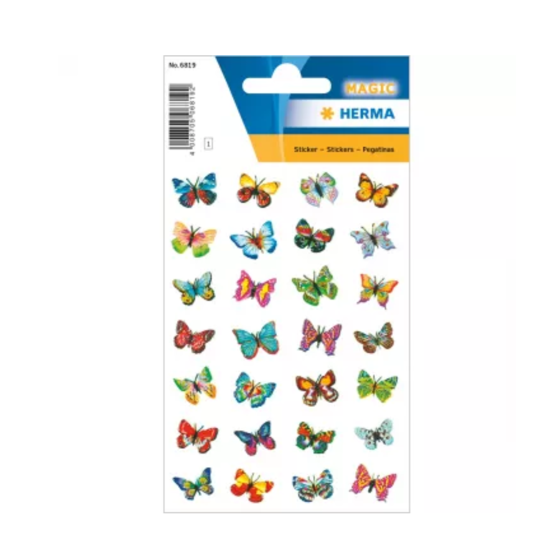 Herma 28 darabos Lepkék matricacsomag (6819)