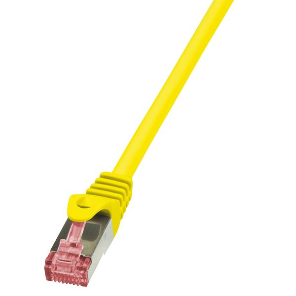 LogiLink Patchkabel CAT6   S/FTP AWG27 PIMF  1,50m gelb