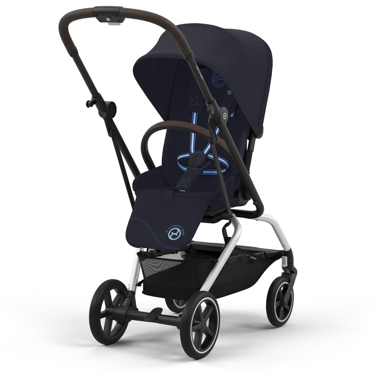 Cybex Eezy S Twist+2 SLV Dark Blue/Navy blue (4063846450343)