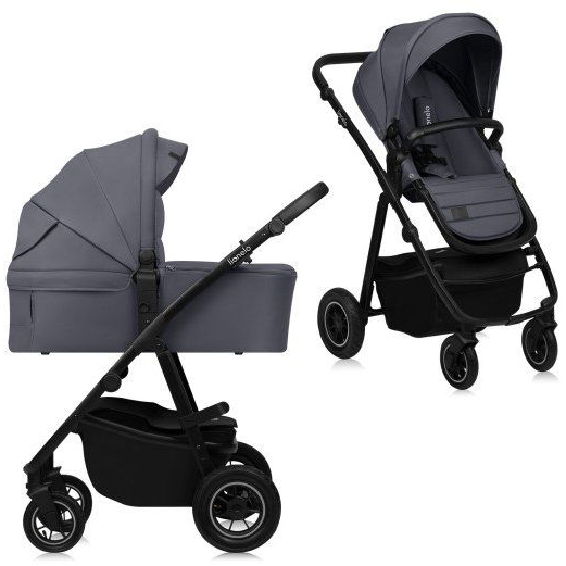 Lionelo Amber Plus 2in1 Grey Graphite (5903771720168)