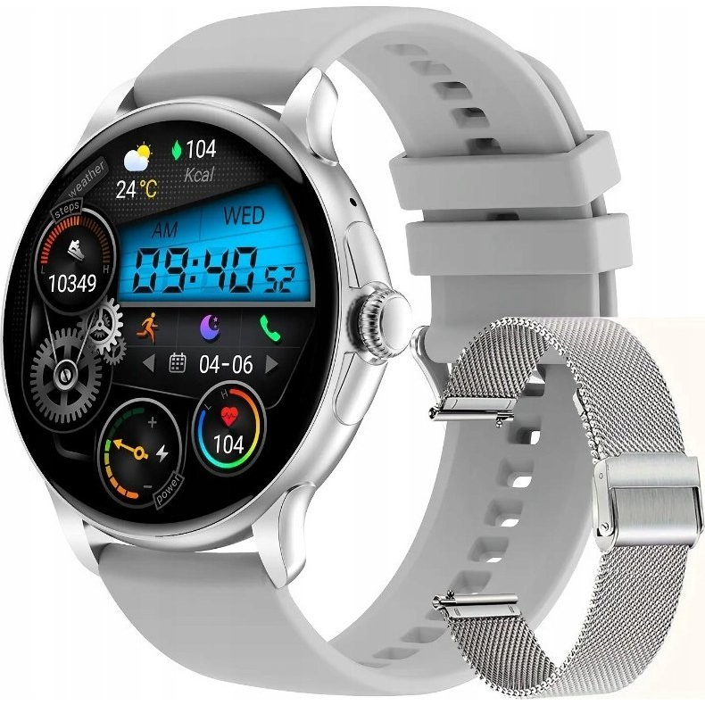 Rubicon RNCF35 Okosóra ezüst színben Bluetooth hívásokkal ( )