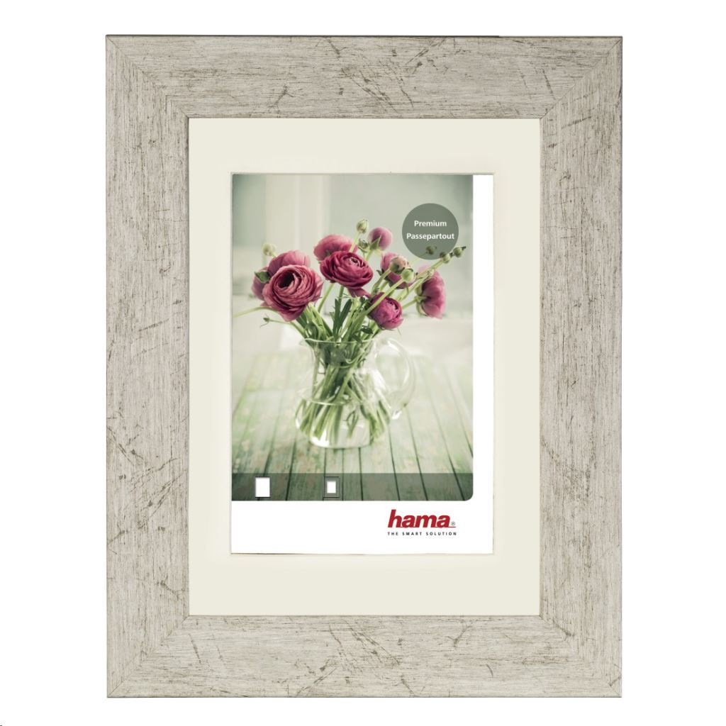 Hama 175289 Chalet műanyag keret 15x20 cm-es szürkésbarna (175289)