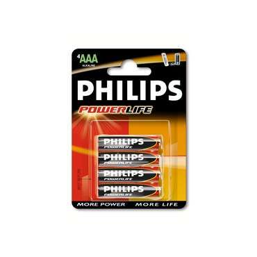 Philips Power Alkaline LR03P4B/10 baterie pro domácnost Baterie na jedno použití Alkalický