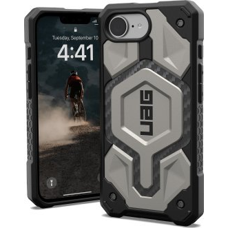 UAG Monarch Pro Apple iPhone 16e mágneses tok, titanium (114497113636) (114497113636)