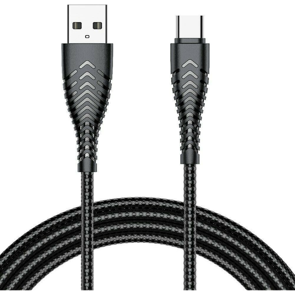 Kabel Veger USB - USB typ C 1,2 m černý
