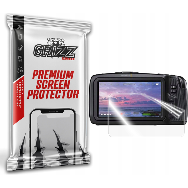  GrizzGlass Folia ceramiczna GrizzGlass CeramicFilm do BlackMagic Pocket 4K