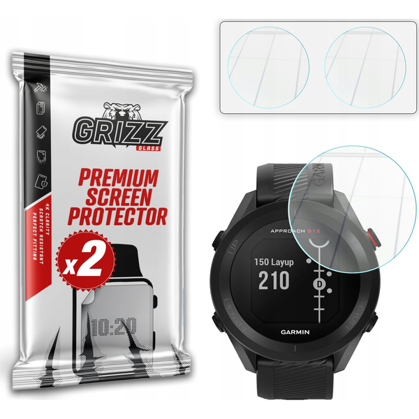 Szkło hybrydowe GrizzGlass HybridGlass do Garmin Approach S12