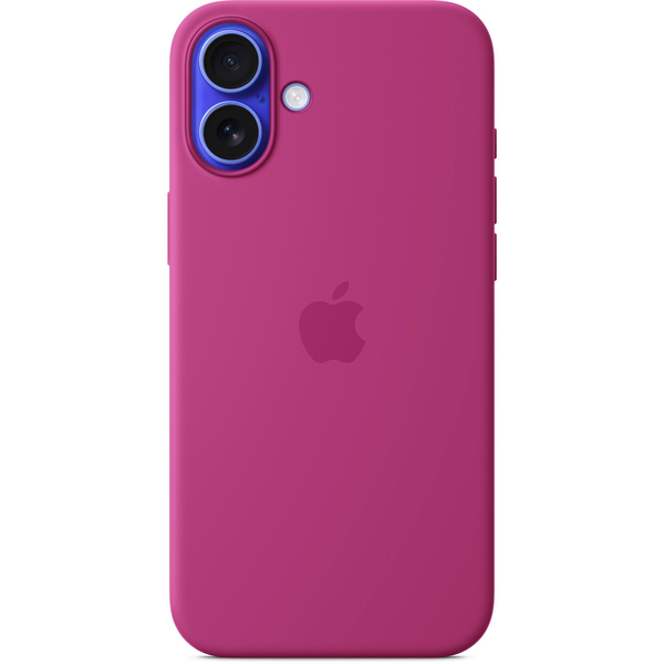 Husa de protectie Apple Silicone Case with MagSafe pentru iPhone 16 Plus - Fuchsia