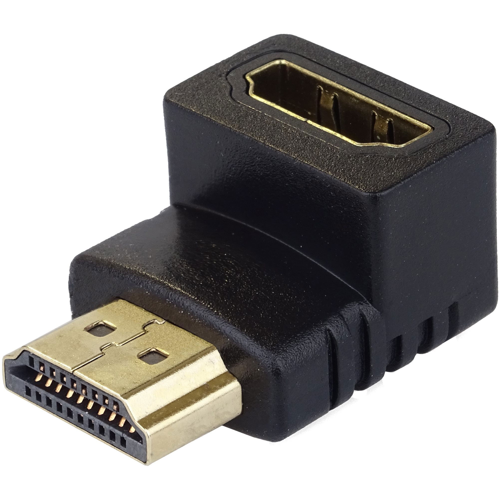 PremiumCord HDMI M to HDMI F, 1080p HDTV támogatás - hajlított (kphdma-5)