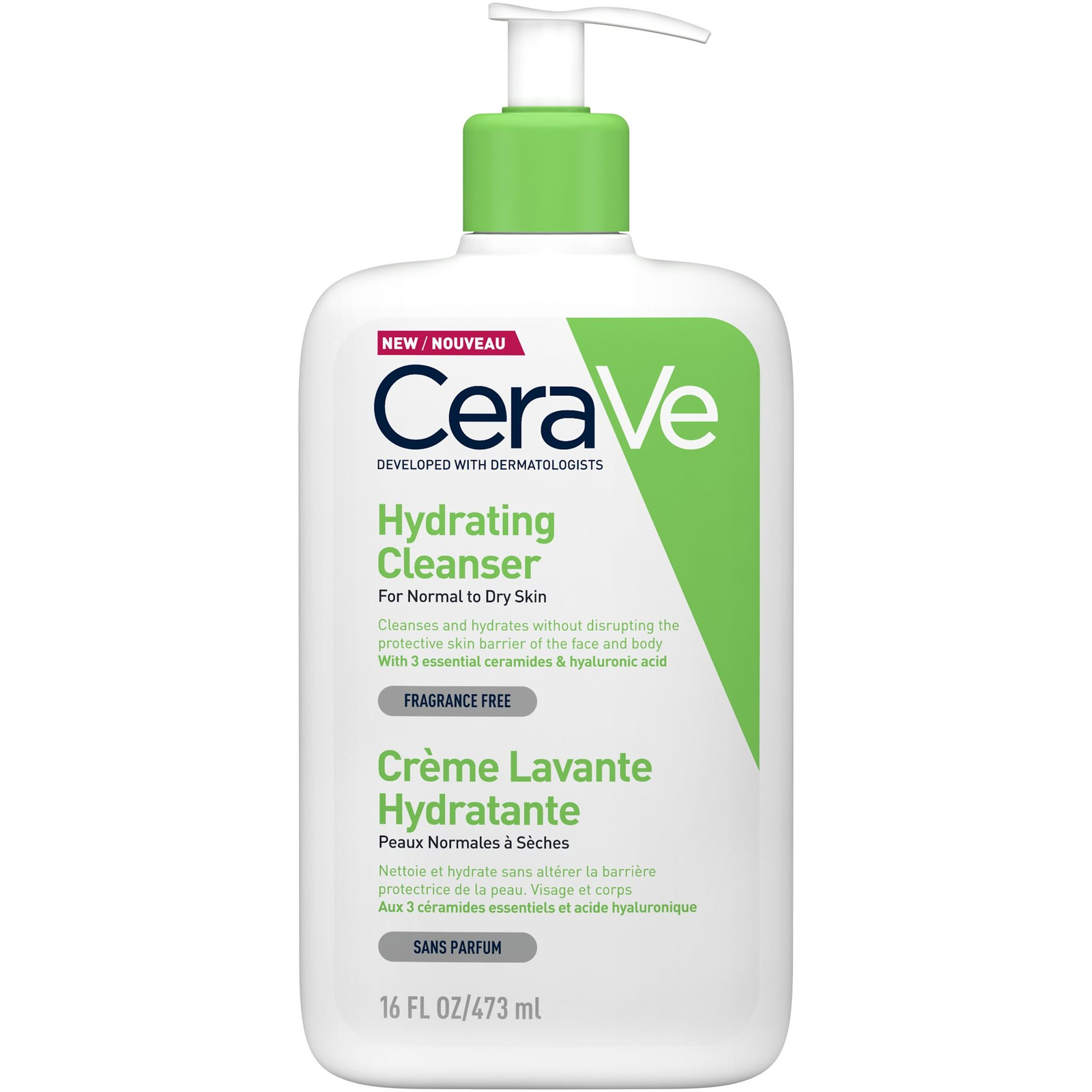 CERAVE Hydrating Cleanser 473 ml (3337875597333)