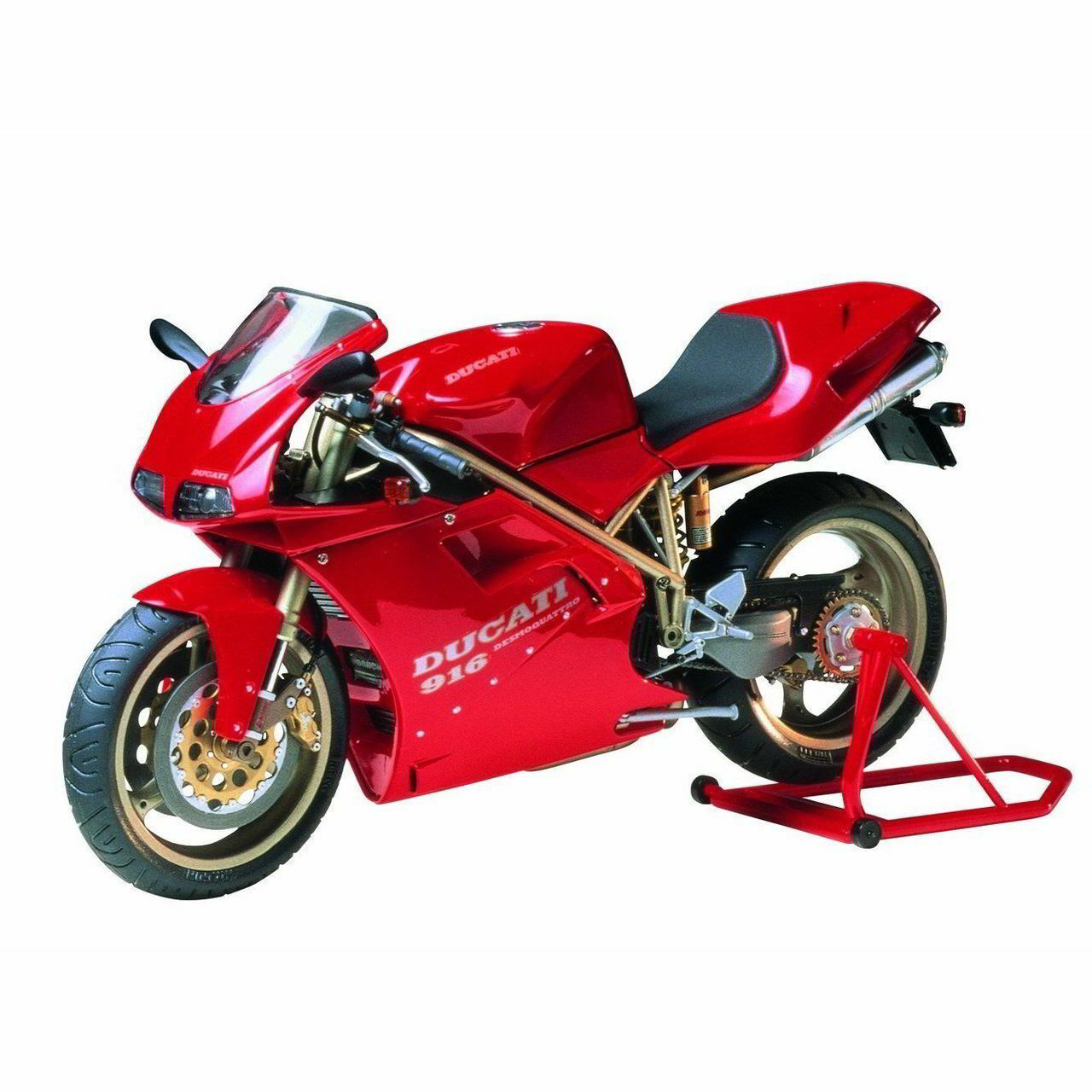 Tamiya Ducati 916 motor műanyag modell (1:12) (14068)
