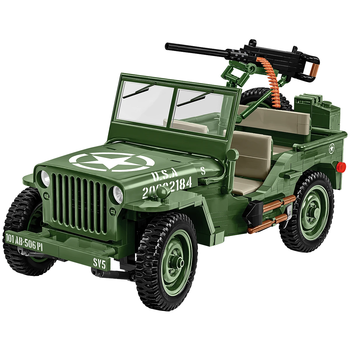 Cobi 2805 Willys MB Jeep 1207 darabos Építőjáték (COBI-2805)