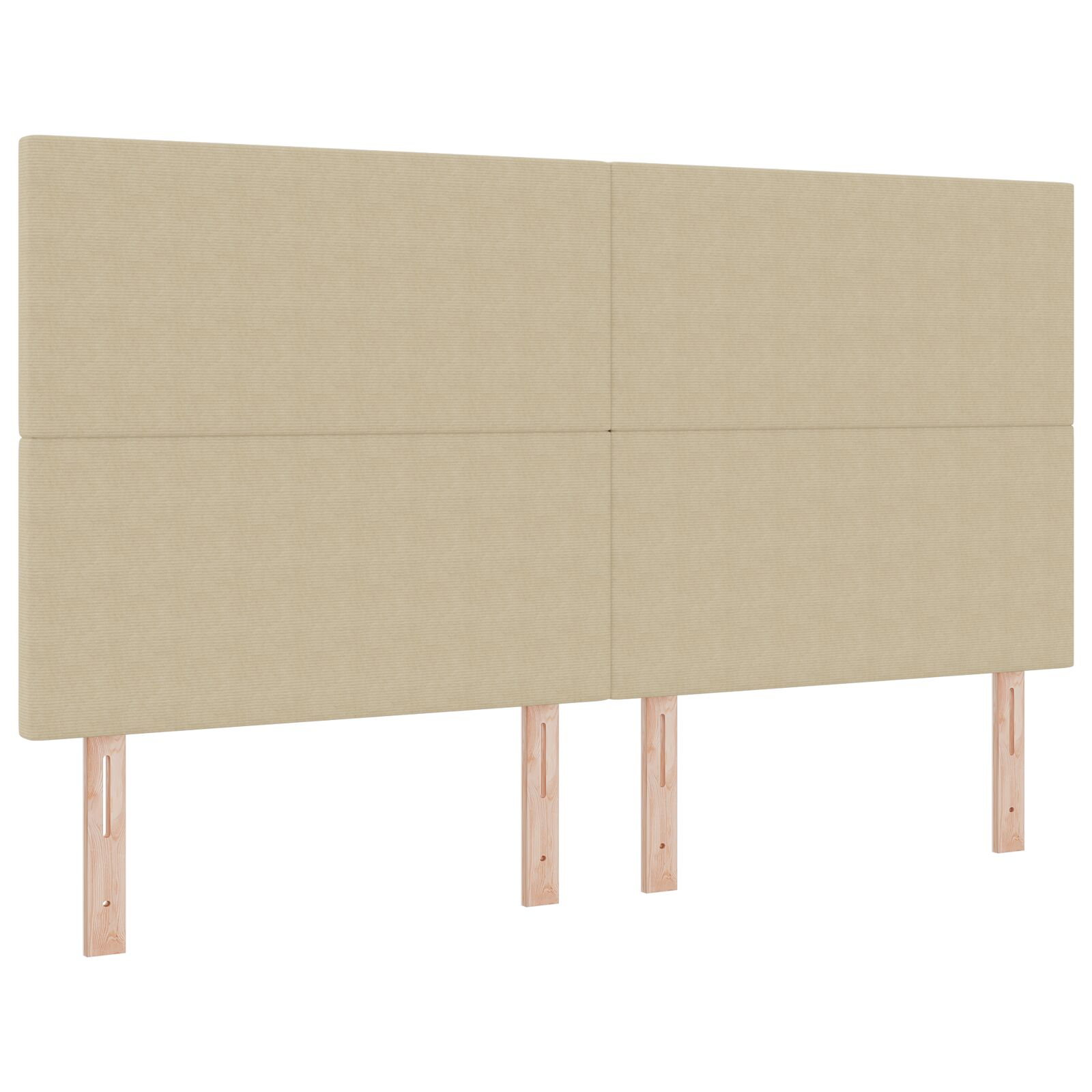 Fejtámla Egyszerű Design Világosszürke Zöld 180 cm Készségű Anyag (3337735)