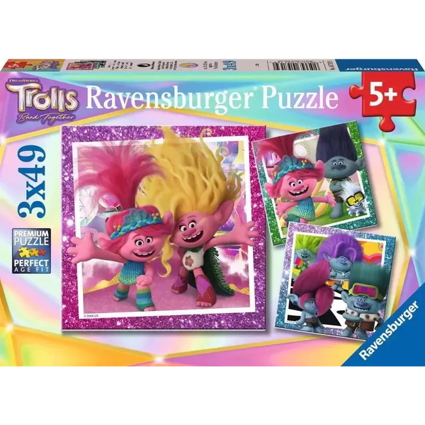 Ravensburger Trolls 3 3 az 1-ben puzzle