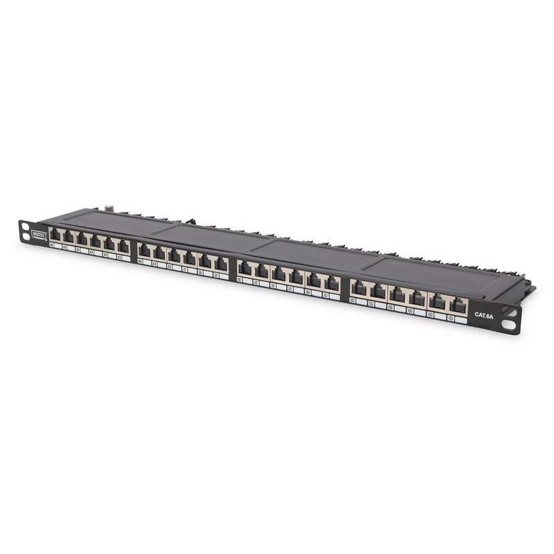 Digitus DN-91624S-SL-SH patch panel 24 port 0.5U 19
