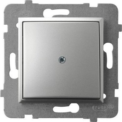  Ospel Zaślepka ramki Ospel Aria Z-1U/M/18 srebrna