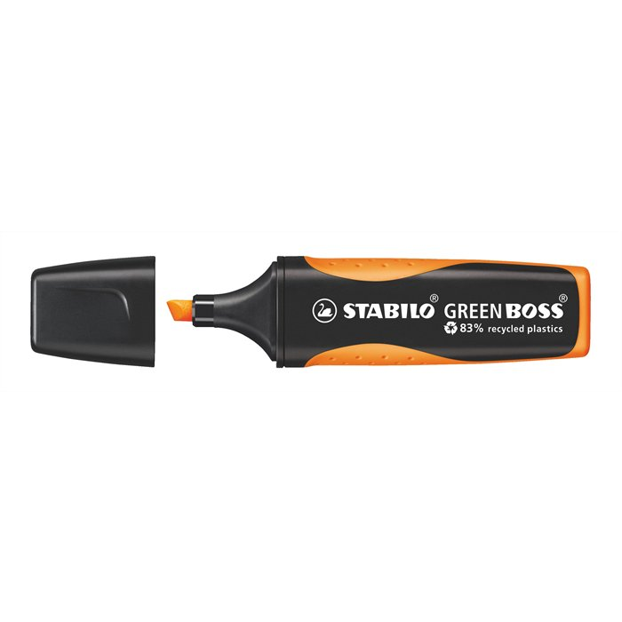 STABILO GREEN BOSS szövegkiemelő 1 dB Vésőhegyű Narancssárga (6070/54)