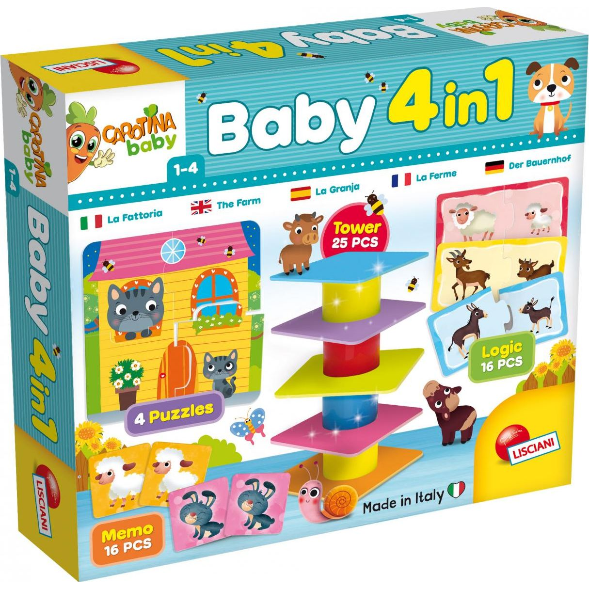 Carotina baby 4 in 1 játék (304-79872)