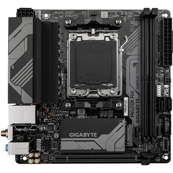 Gigabyte A620I AX 1.0 základní deska AMD A620 Zásuvka AM5 Mini ITX
