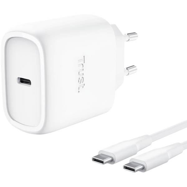 Trust Maxo 45W USB-C GaN Charger for Apple White