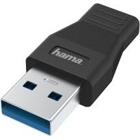 Hama 00200354 káblová redukcia USB Type-A USB Type-C Čierna (002003540000)