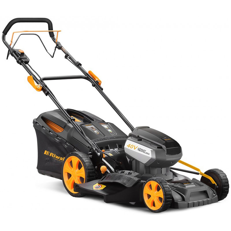 Riwall PRO RALM 4640 SPi 40V Akkumulátoros önjáró fűnyíró (Akku és töltő nélkül) (AM18B1901054B)