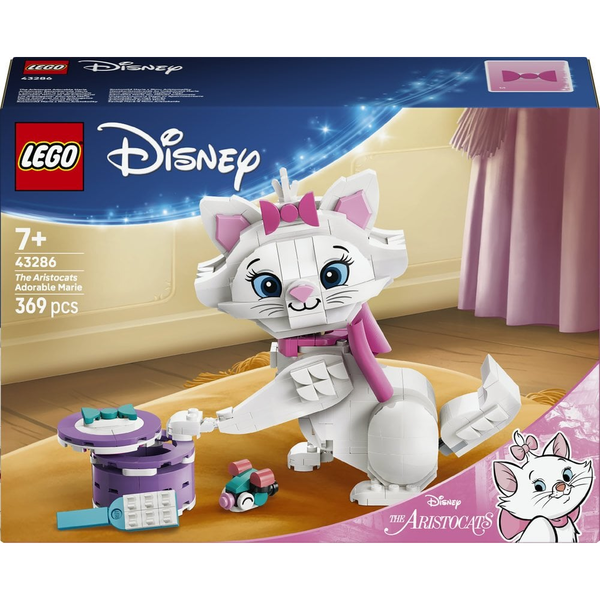 LEGO DISNEY THE ARISTOCATS ADORABLE MARIE FROM THE ARISTOCRATE CATS 43286