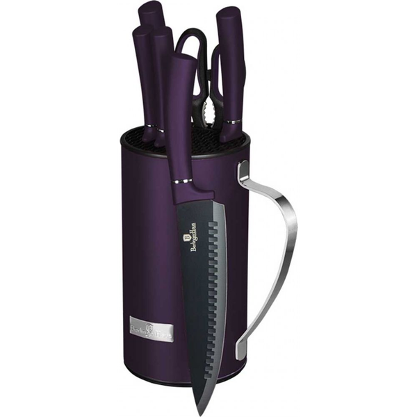 BerlingerHaus BH/2584 Purple Eclipse Collection Késkészlet - Rozsdamentes Acél, Metál Lila