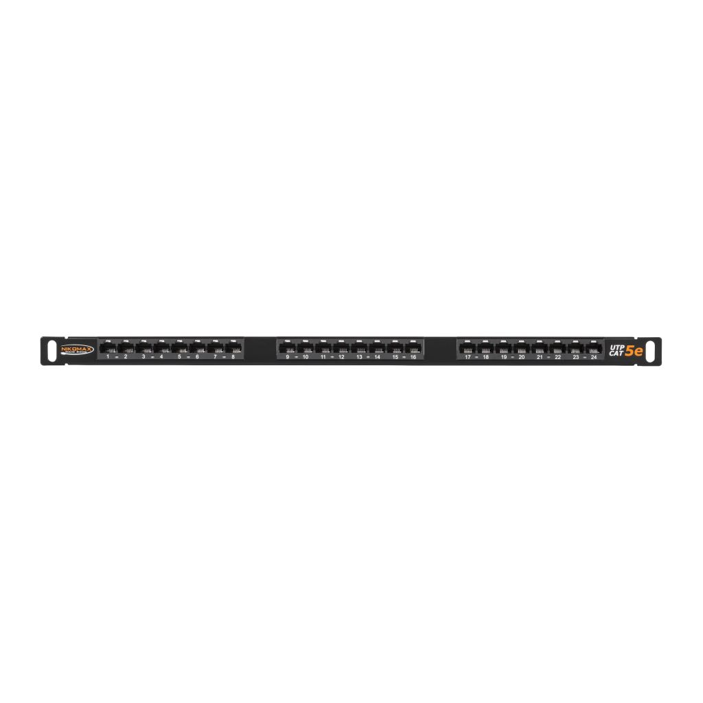 Nikomax UTP patch panel cat.5e 24 port 19