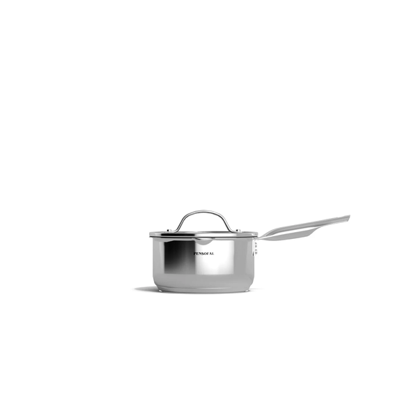 Pensofal 1612 Single-handle Saucepan With Glass Lid Milk Boiler - New Era 16cm
