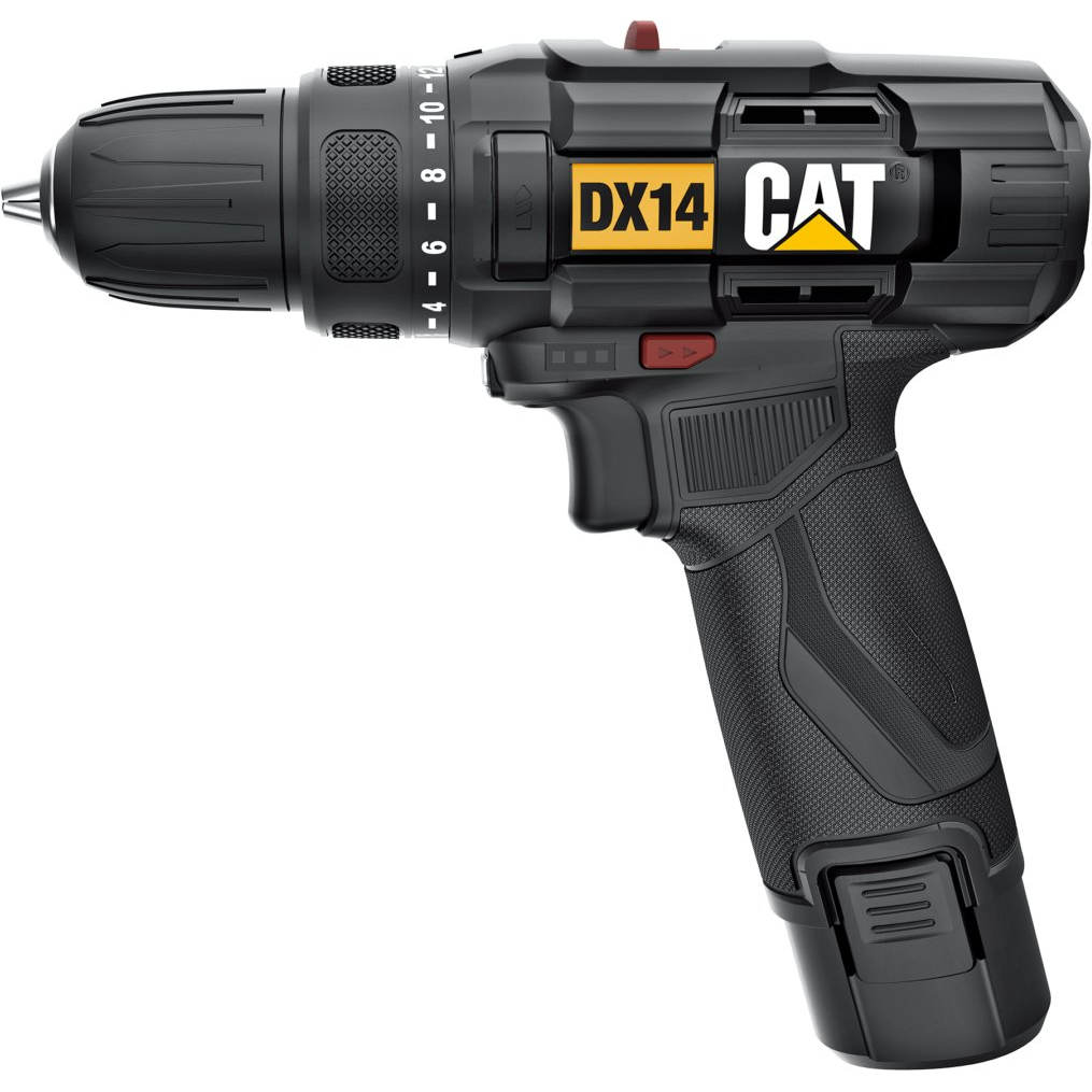 Акумулаторен винтоверт 12V CAT DX14 - С батерия и зарядно