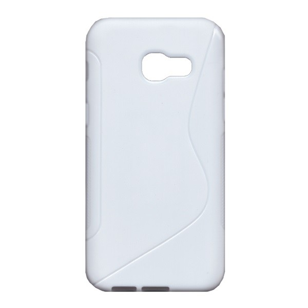 Szilikon telefonvédő (S-line) FEHÉR [Samsung Galaxy A3 (2017) SM-A320F] (5996457678488)