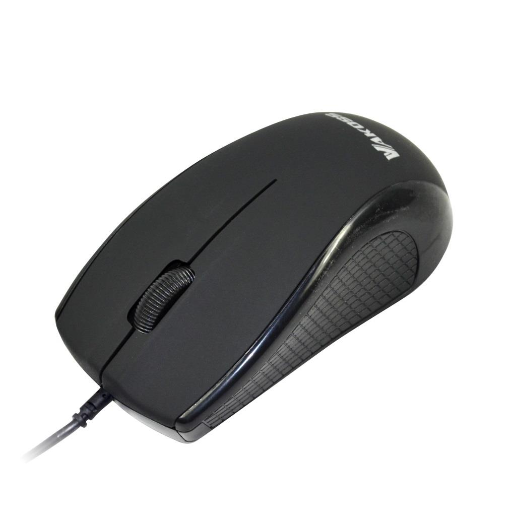 VAKOSS TM-481UK USB optikai egér - Fekete (TM-481UK)