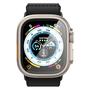 Фолио Spigen GLAStR Slim Pro, Съвместимо с Apple Watch Ultra 49мм, Стъклено, Титан, Прозрачно