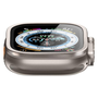 Фолио Spigen GLAStR Slim Pro, Съвместимо с Apple Watch Ultra 49мм, Стъклено, Титан, Прозрачно