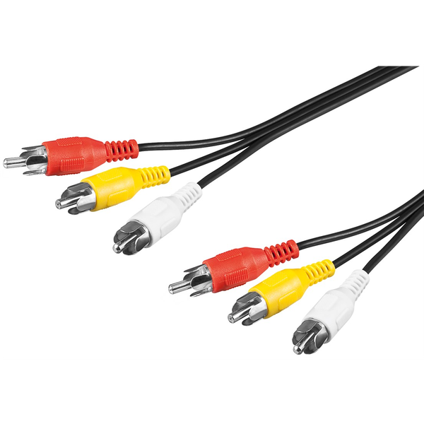Goobay Audio - Video kábel 3xRCA 1,8 m