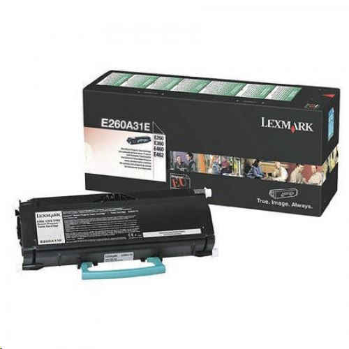 Lexmark E260A31E toner 1 kusov Originál Čierna