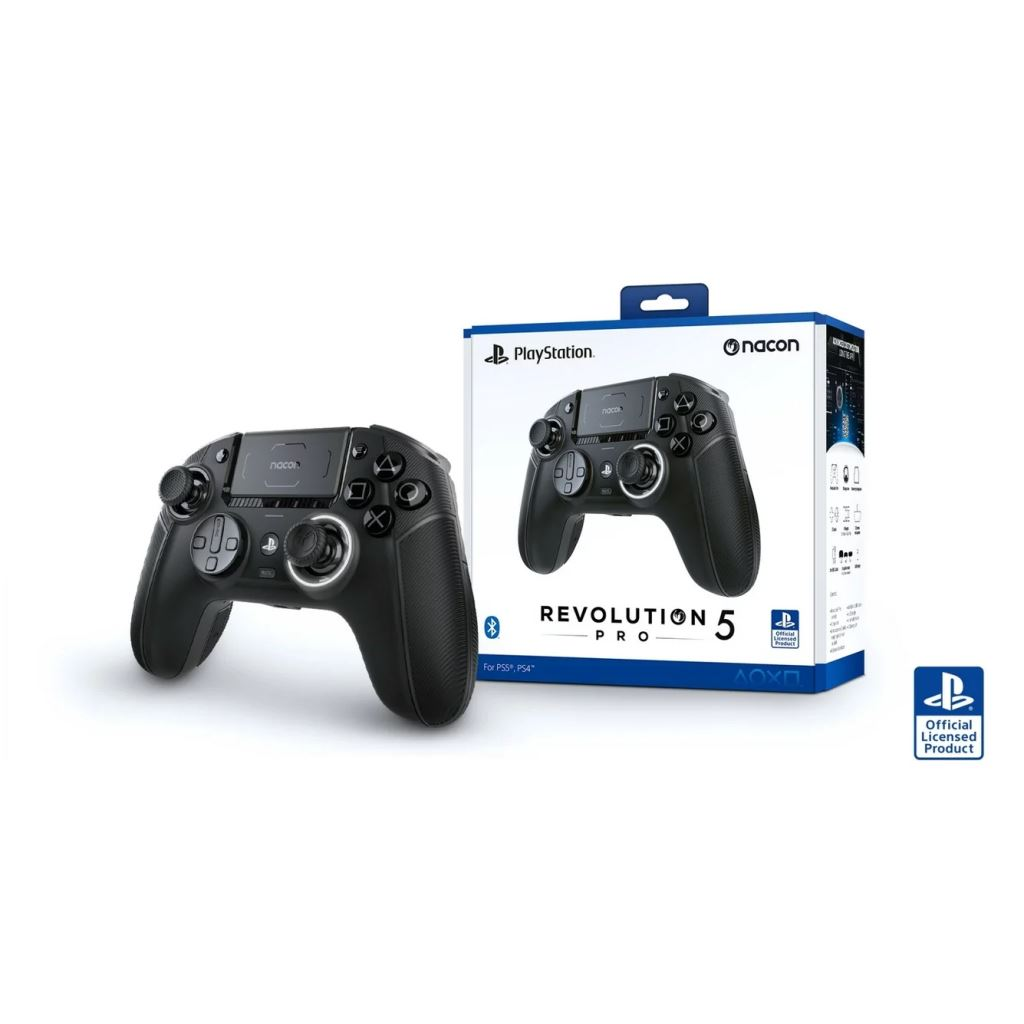 Nacon Revolution 5 Pro PS5 vezeték nélküli kontroller fekete (PS5RP5UK) (PS5RP5UK)