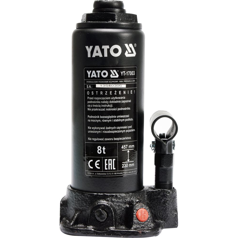YATO Hidraulikus olajemelő 8t (YT-17003)