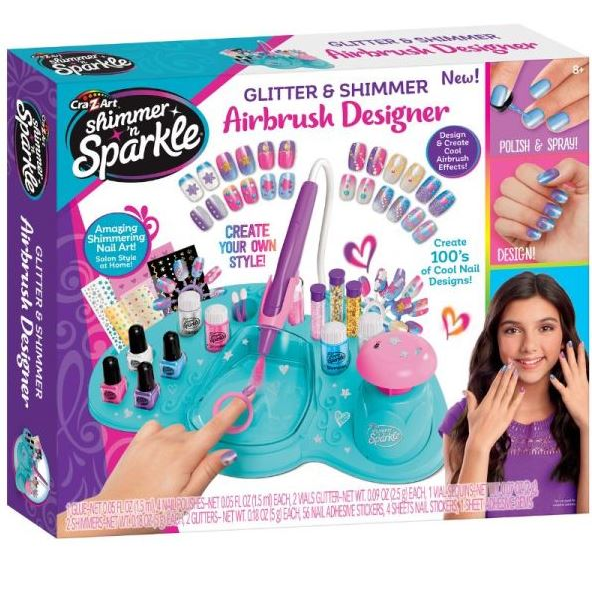 Shimmer ‘n Sparkle Festékszórós manikűrszalon (17340) (S17340)