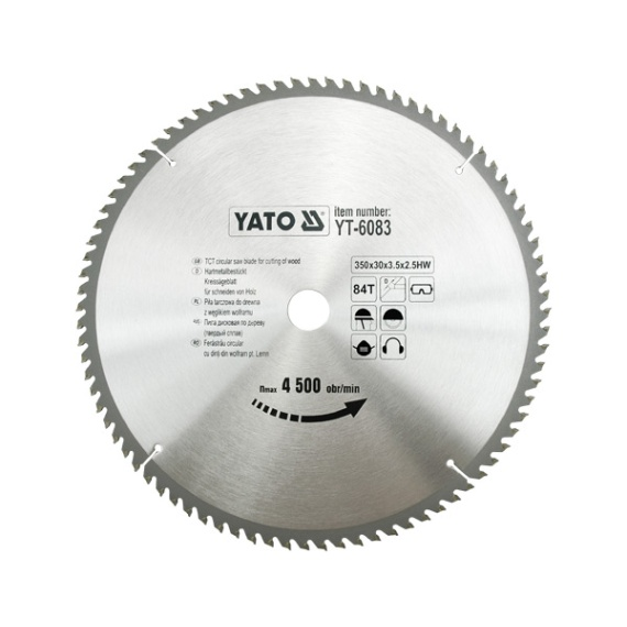 350X84TX30 MM YT-6083 YATO LÁTÓTÁRCSA (YT-6083)