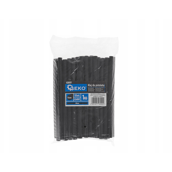 Klej do pistoletu 11mm-200mm 1kg czarny 52szt. (10/20)