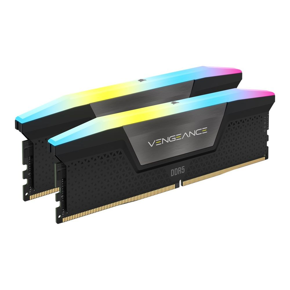 Pamäť RAM Corsair Vengeance RGB, DDR5, 32 GB, 5600MHz, CL40 (CMH32GX5M2B5600C40K)