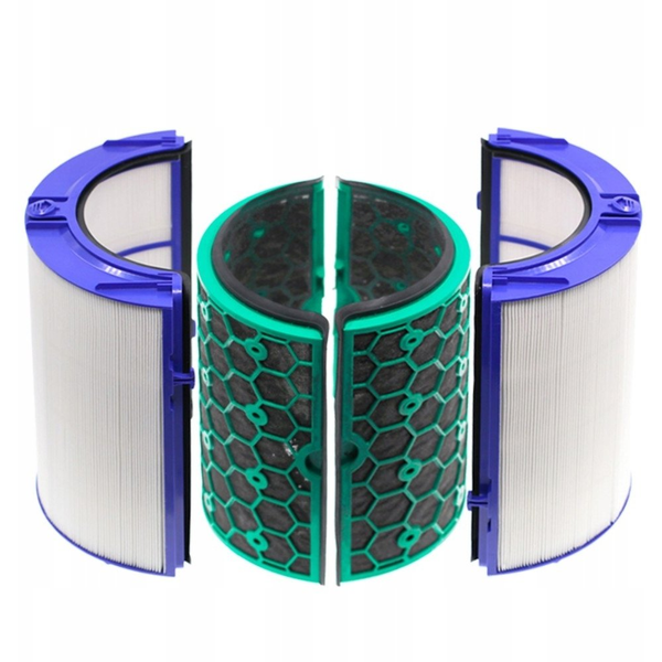 Zestaw Filtrów 2 Filtr Hepa H13 + Węglowy Do Dyson Hp04 Hp05 Tp04 Tp05 Dp04 / Tp04 Hepa Filter