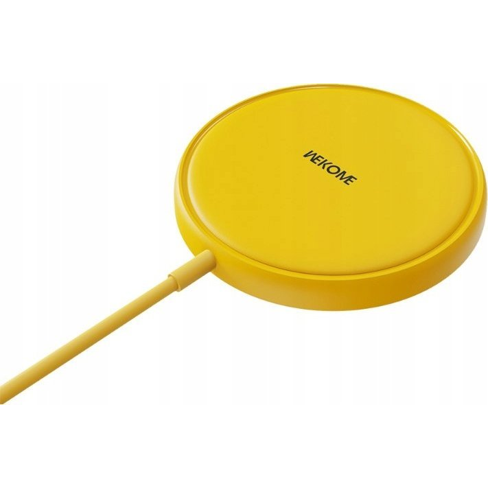 Wekome U166 Magsafe Töltő Dokkoló 15W - Sárga (WK-WP-U166)