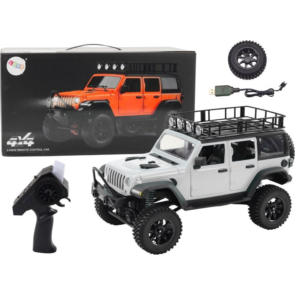 Távirányítós Rc 2.4G Terepjáró 4×4 Szürke  18563 (Lean-18563)